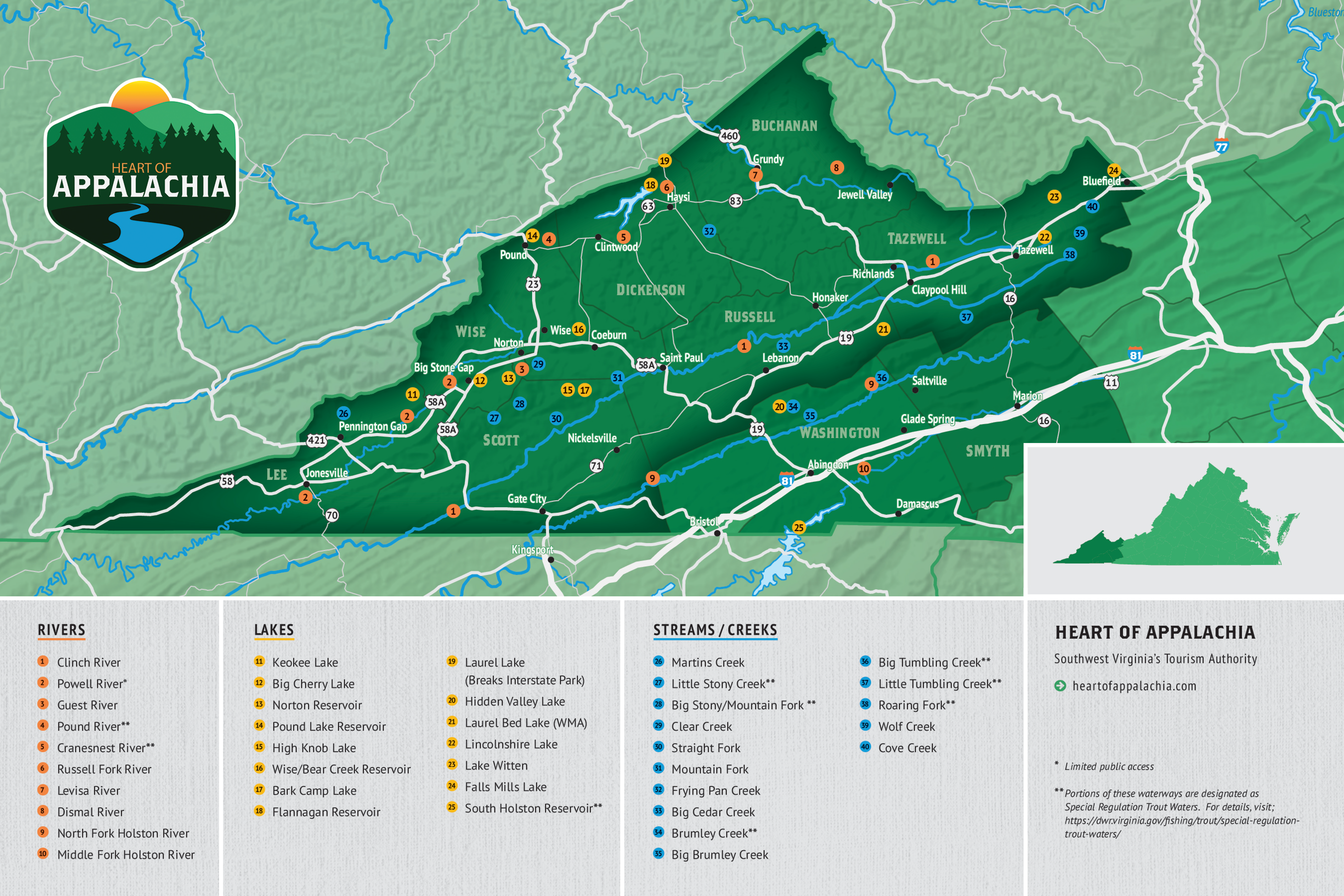 Clinch River  Tennessee River Valley