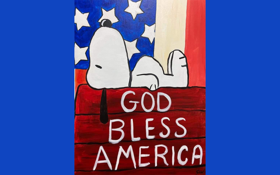 MRV God Bless America Paint N Sip