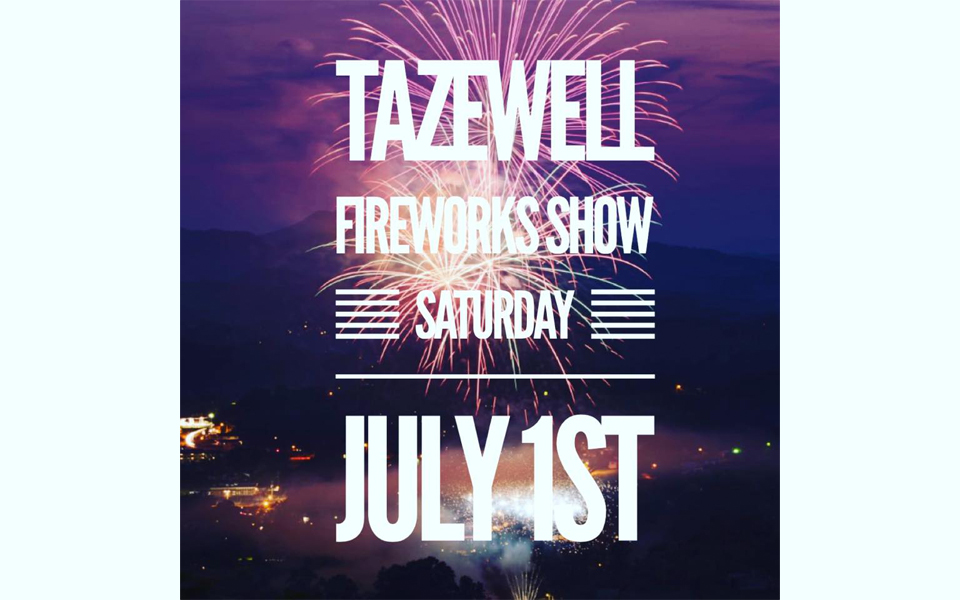 Tazewell Fireworks Show 2023 Flyer