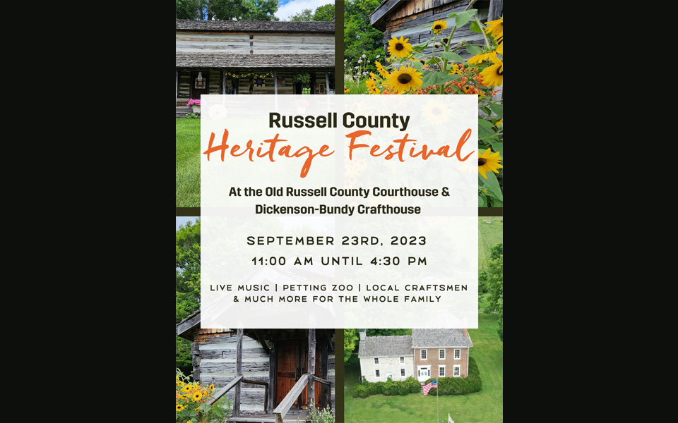 Russell County Heritage Festival flyer