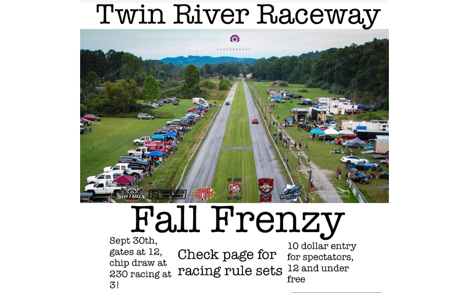 Twin River Raceway Fall Frenzy flyer