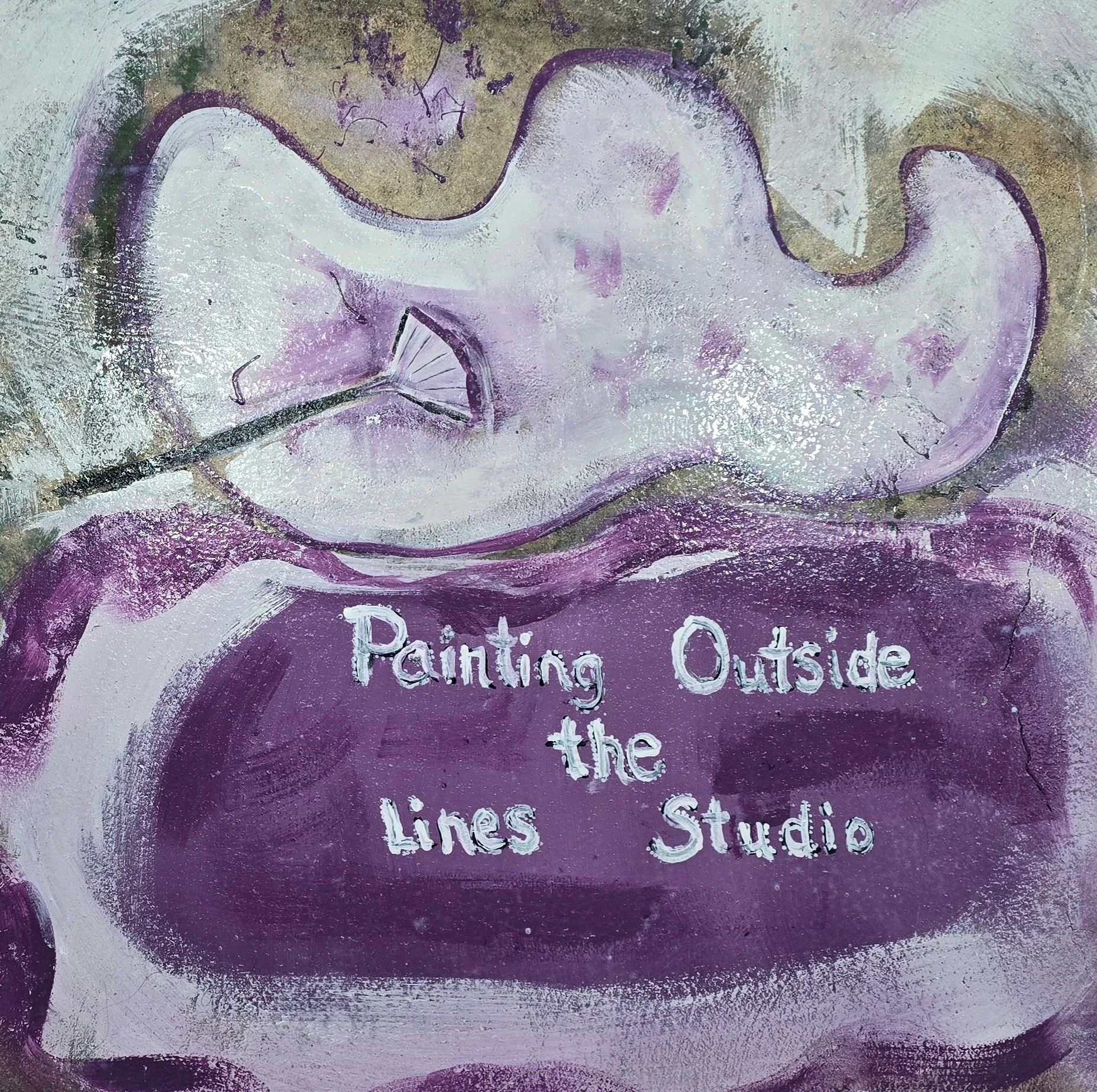 painting outside the lines