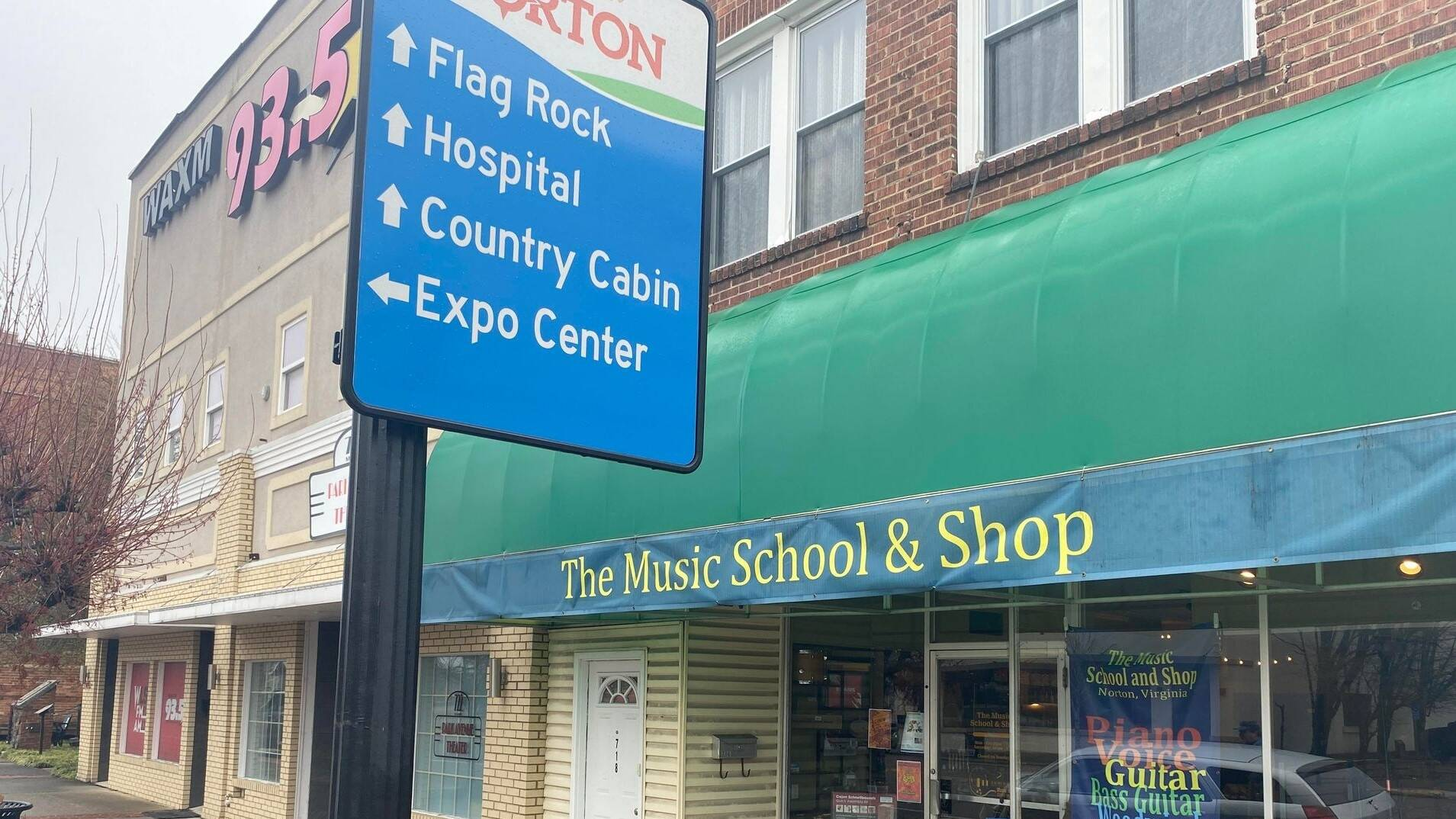 the music school and shop